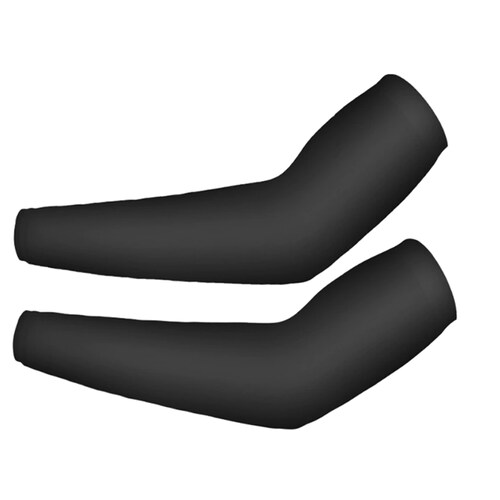 Mangas Protectoras Uv Licra Protector Sol Deportes Negras