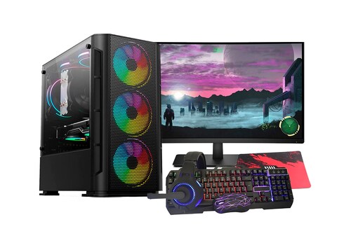 Pc Gamer Intel Core I7 32gb 2tb +480gb Ssd Gtx1050ti Led27