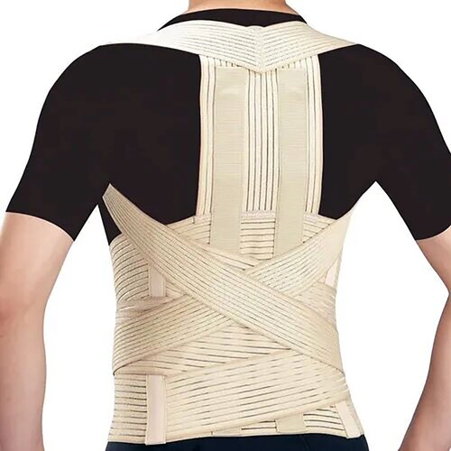 Faja Dorso Lumbar Premium Corrector De Postura Ortopedica.