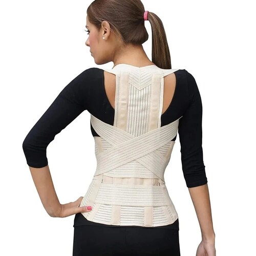 Faja Dorso Lumbar Premium Corrector De Postura Ortopedica.