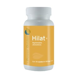 Suplemento Alimenticio Hilat 60 Tabletas 500 mg c/u Power Golden