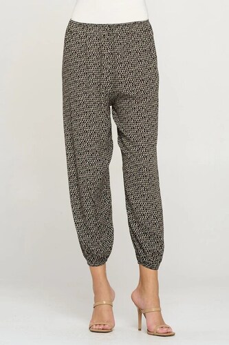 Pantalon Jogger Tipo Harem Elastico Cintura Miley