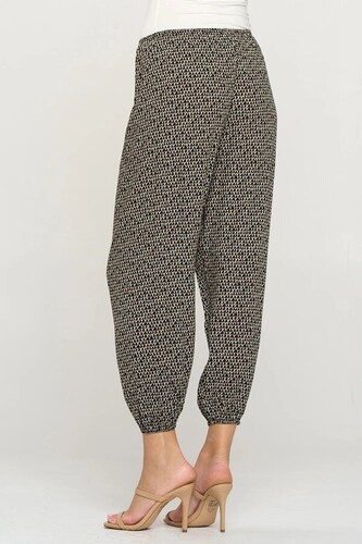 Pantalon Jogger Tipo Harem Elastico Cintura Miley