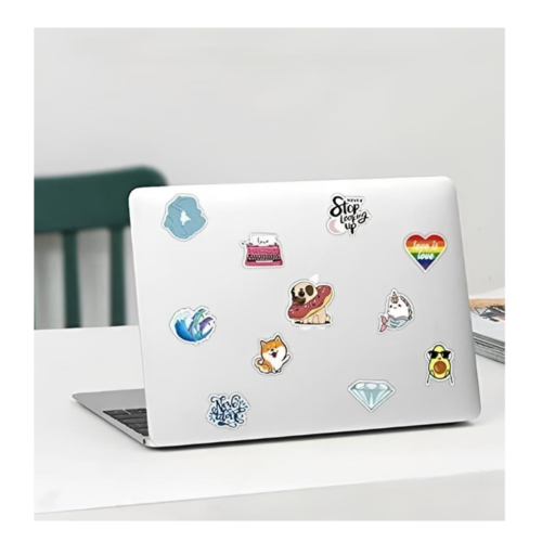 100 Calcomanias Sticker Contra Agua Autos Laptops Vsco Vinil