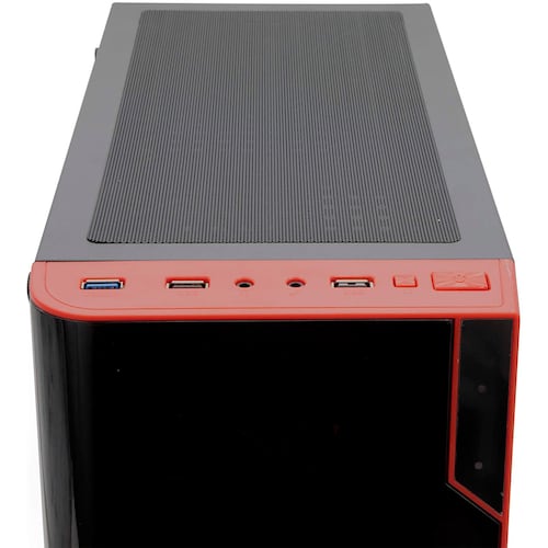 Gabinete ATX, Yeyian Vortex Serie 1200, sin Fuente, Acrílico, Negro