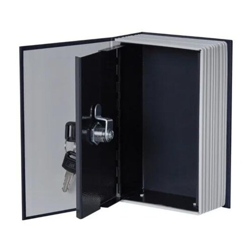 Caja fuerte simulación libro Gadgets & Fun para guardar objetos de valor