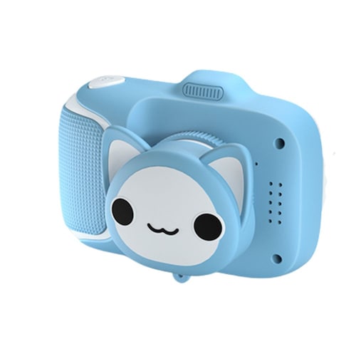 Cámara digital para niños Gadgets & Fun Diseño de gato azul