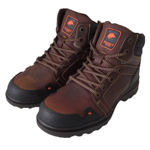 BOTAS DE TRABAJO PARA MUJER CON CASCO DE ACERO MARCA BOOST MOD.253