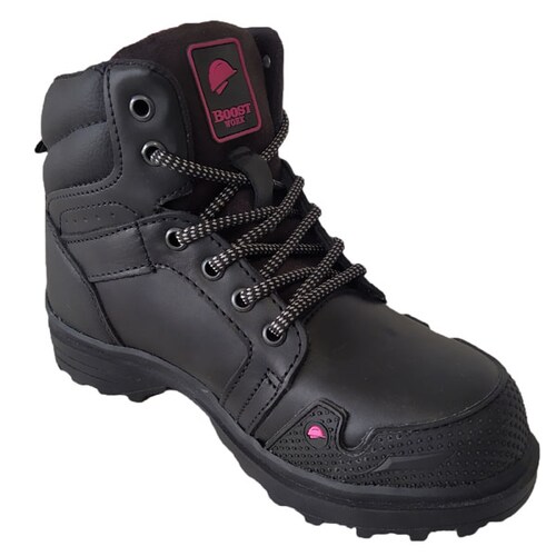 BOTAS DE TRABAJO PARA MUJER CON CASCO DE ACERO MARCA BOOST MOD.253