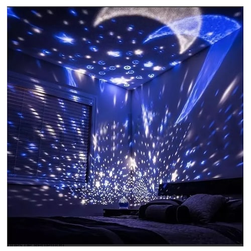 Lampara Led Proyector De Estrellas Mesa Escritorio Luces