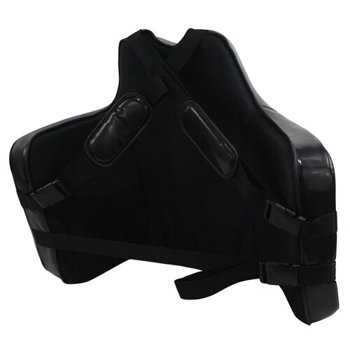 Peto de Box Fire Sports Entrenamiento PVC Protección Ajustable Color Blanco