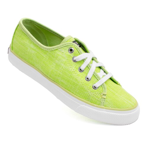 Tenis Sperry Mujer Verde Lime Fw16 Casual STS97639.