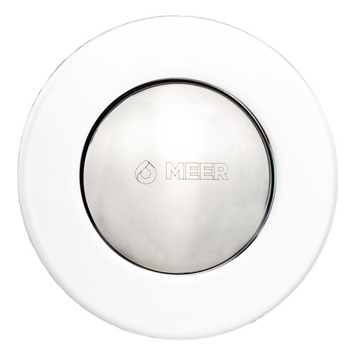 Contra Canasta en Acero Inoxidable con CESPOL Flexible de 11/4", con cierre PUSH