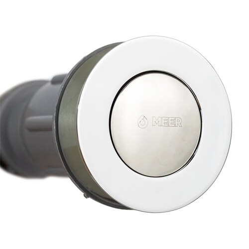 Contra Canasta en Acero Inoxidable con CESPOL Flexible de 11/4", con cierre PUSH