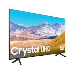 Samsung Smart TV LED AU8000 Crystal 50", 4K Ultra HD, Widescreen, Negro