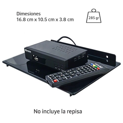 Sintonizador Decodificador Canal Digital de TV Incluye  Full HD OEM