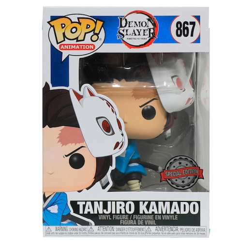 Funko Pop! Demon Slayer - Tanjiro Kamado with Mask #867