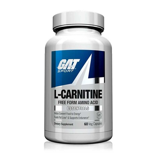 Carnitina GAT Sport Essentials L-Carnitine 60 Caps. 60 Serv.