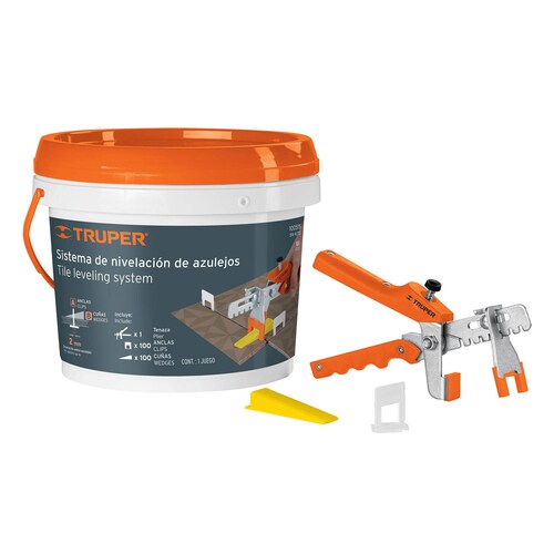 Kit con 3 Piezas Cuñas Pinzas Para Nivelación De Azulejos, Loseta y Reduce El Tiempo De Colocación