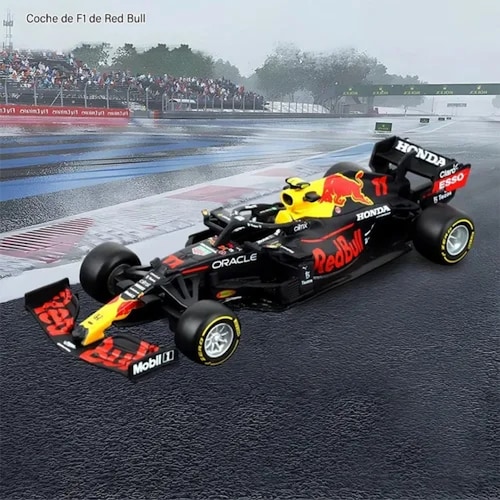 Burago Redbull F1 Rb16b Checo Pérez Fórmula 1 Escala 1:43