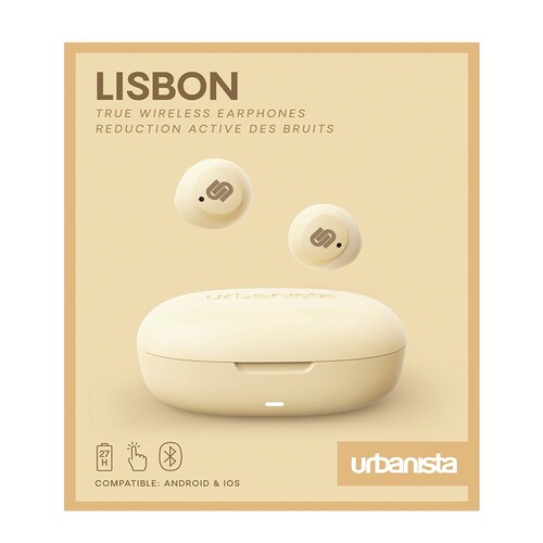 Audífonos True Wireless Lisbon Urbanista Color Vainilla