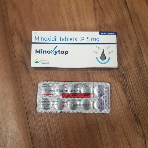 Minoxidil 5mg 50 Tabletas Minoxytop