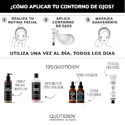 Contorno de Ojos Jazmín de Arabia + Espino Blanco Skin Care Quotidien 15ml