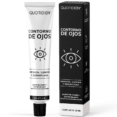 Contorno de Ojos Jazmín de Arabia + Espino Blanco Skin Care Quotidien 15ml