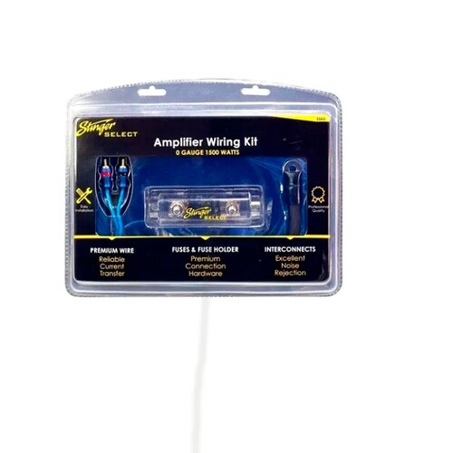 STINGER KIT DE INSTALACIÓN SSK0 CALIBRE 0 1500 WATTS 150A