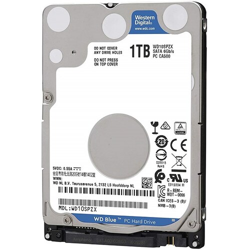 Disco Duro Interno Western Digital Blue 2.5'', 1TB, SATA III