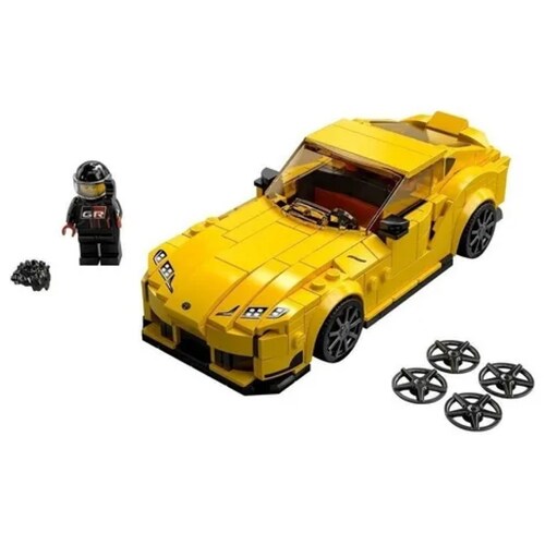 Set de construcción Lego Speed Champions Toyota GR Supra 299 piezas en caja
