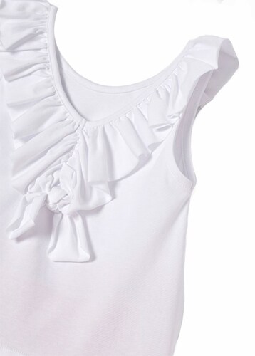Conjunto camiseta y short flores marca Mayoral para niña