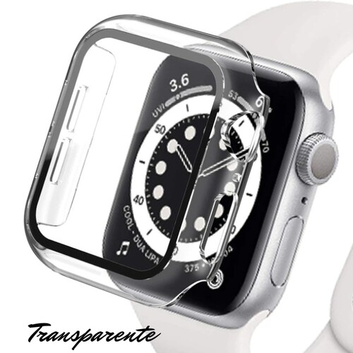 Case para Apple Watch Iwatch Carcasa de 44mm / 45mm con Protector de Pantalla Cristal Templado HD
