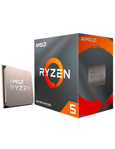 Procesador AMD Ryzen 5 4500, S-AM4, 3.60GHz, (5 4500 BOX)