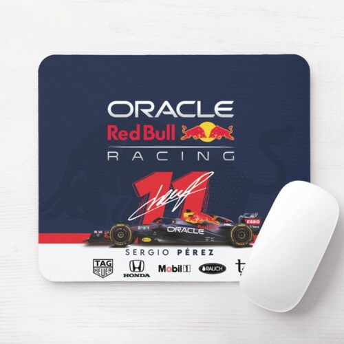 Red Bull Sergio Pérez 11 Mouse pad, Alfombrilla para Ratón