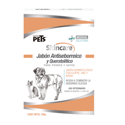 Jabon Antiseborreico Queratolitico Medical Solutions perros 