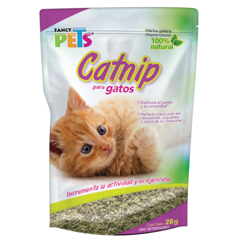 Catnip Gatos Hierba Gatuna 28G Fancy Pets Nepeta cataria 