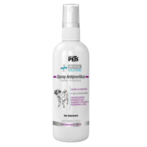 Spray Antipruritico Perros MS 125Ml irritaciones o picaduras 