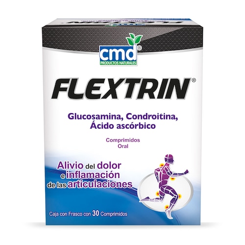 Flextrin 30 comprimidos, Glucosamina, Condroitina, Acido Ascorbico