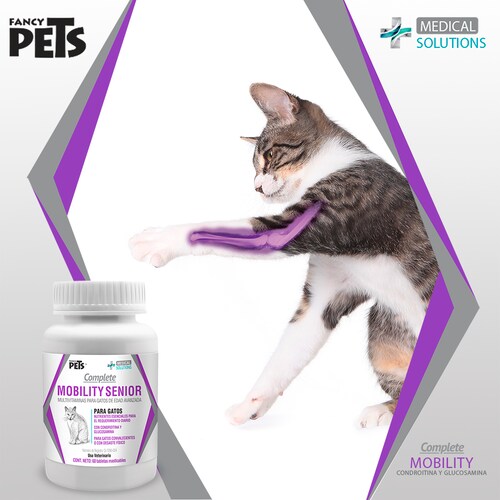 Suplemento para gatos edad avanzada Mobility articulaciones 