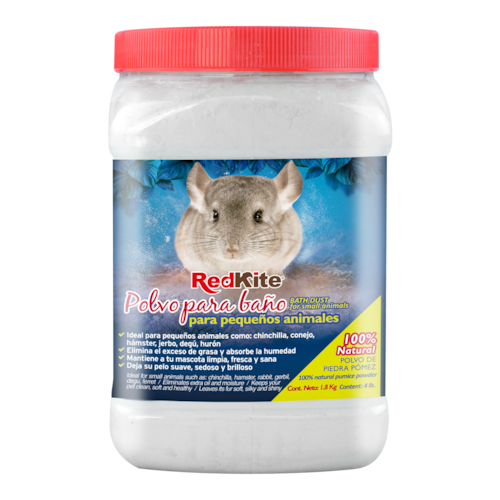 Arena O Polvo Para Baño De Chinchillas De 1.8kg Redkite 