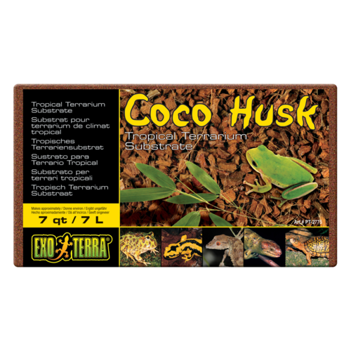 Sustrato Cascara Coco Reptiles Exo Terra Ladrillo Coco Husk 