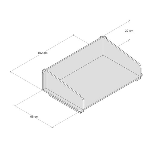Cama Modelo Doberman Grande - Mueble para Perros de razas medianas y grandes