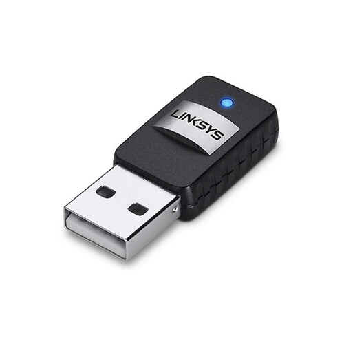 Adaptador de Red USB Linksys Inalámbrico, 2.4/5GHz 