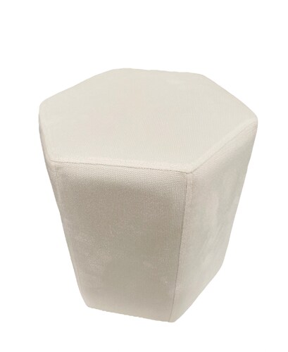 SET DE TABURETES MODELO ESAGONO BLANCO