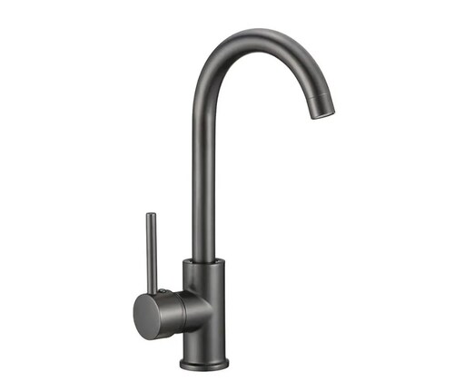 Kit Completo de Tarja Sencilla (48 cm x 48 cm) en Acero Inoxidable con Mezcladora Monomando Premium para Cocina.