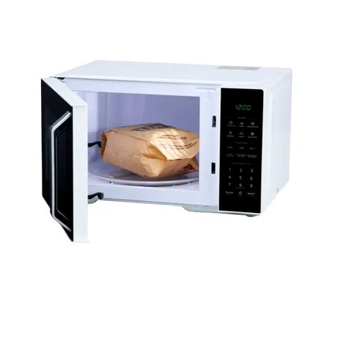 HORNO DE MICROONDAS MIDEA DE 1.1FT BLANCO CON NEGRO ELEGANTE