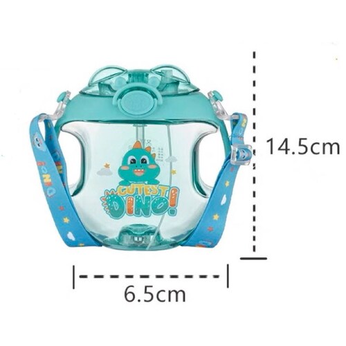 Cantimplora Botella agua infantil con luces y rociador 9003