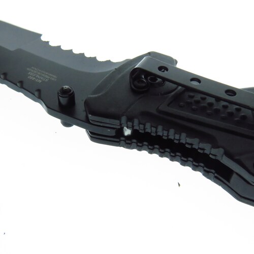 Mtxa850Bk Mtech Navaja Tactica Filo Combo, Clip De Sujecion
