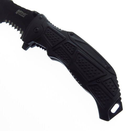 Mtxa850Bk Mtech Navaja Tactica Filo Combo, Clip De Sujecion